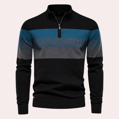 Calvin | Moderne Streifen Herren Pullover
