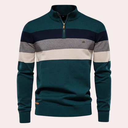 Calvin | Moderne Streifen Herren Pullover