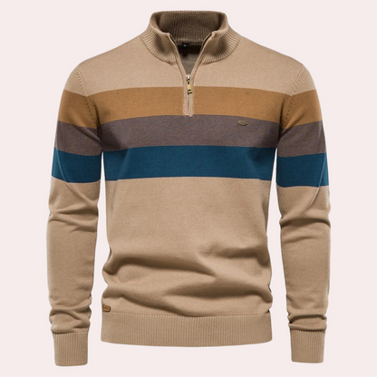Calvin | Moderne Streifen Herren Pullover
