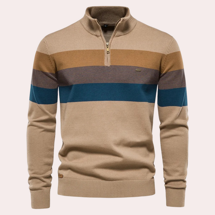 Calvin | Moderne Streifen Herren Pullover