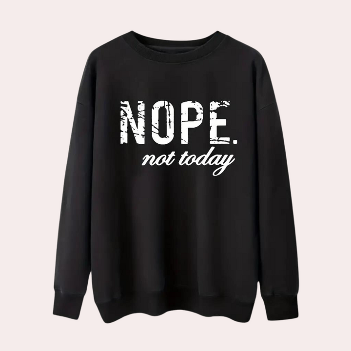 Damen Pullover Weich Bequem Atmungsaktiv - IdealeKleiden