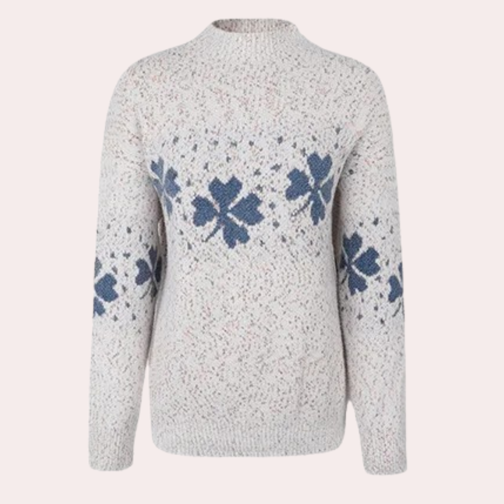 Damen Strickpullover Weich Elegantes Design