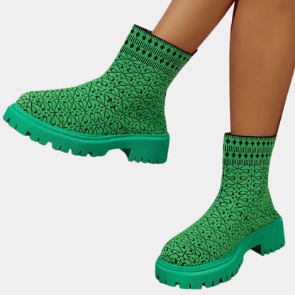 Moderne Damenstiefel Schick Stil