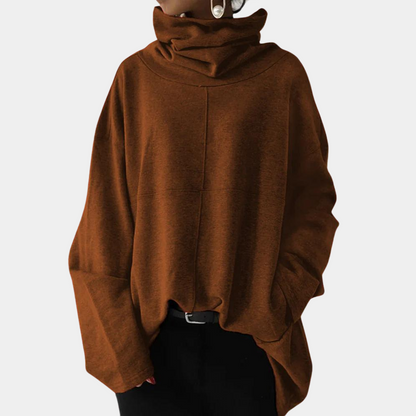 Damenschal-Pullover Herbst-Modell