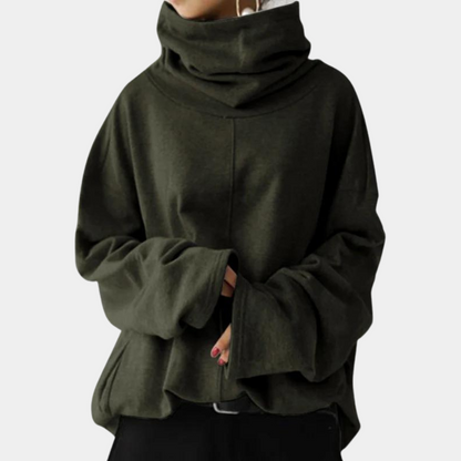 Damenschal-Pullover Herbst-Modell