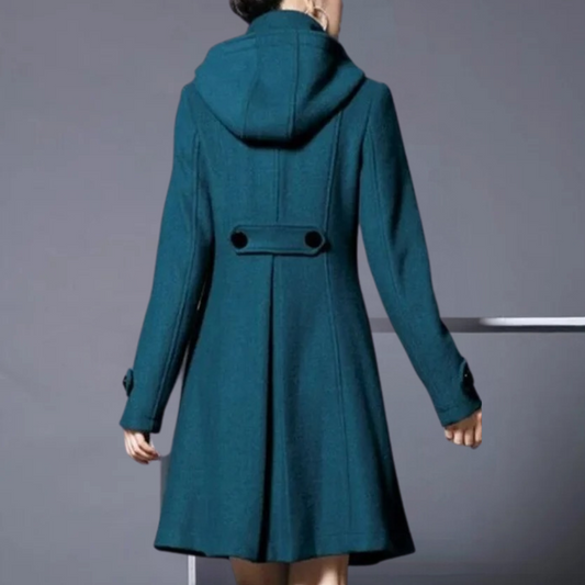 Elegante Damen Winterjacke Mit Taschen - IdealeKleiden