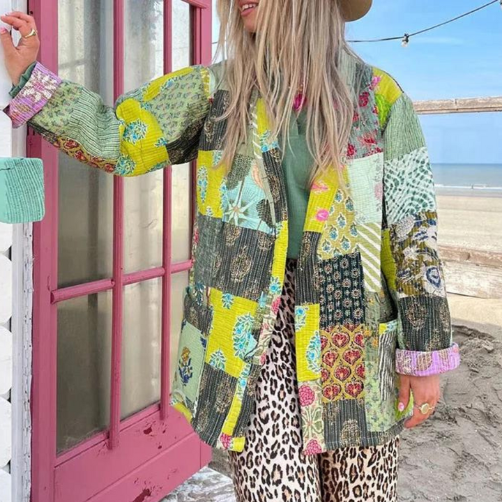 Herbst Damenjacke Trendy &amp; Farbenfroh - IdealeKleiden