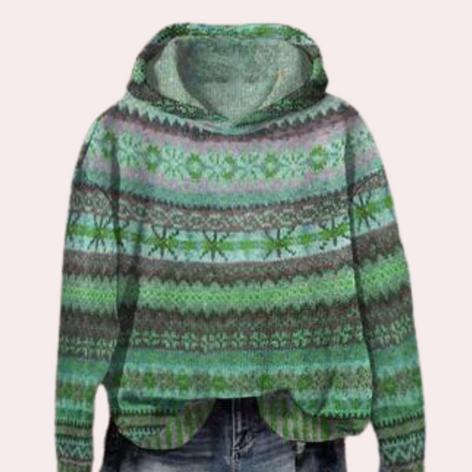 Elegante Damenhoodie Wintermode Modern - IdealeKleiden