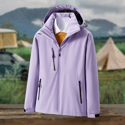 Stilvolle Damenjacke mit Stylishem Kapuzenpullover