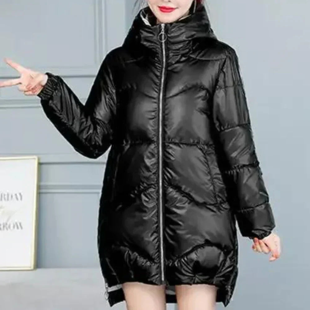 Bequeme Damenjacke Warm Kapuzenjacke