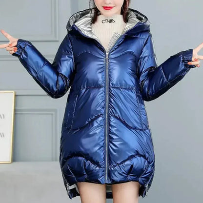 Bequeme Damenjacke Warm Kapuzenjacke