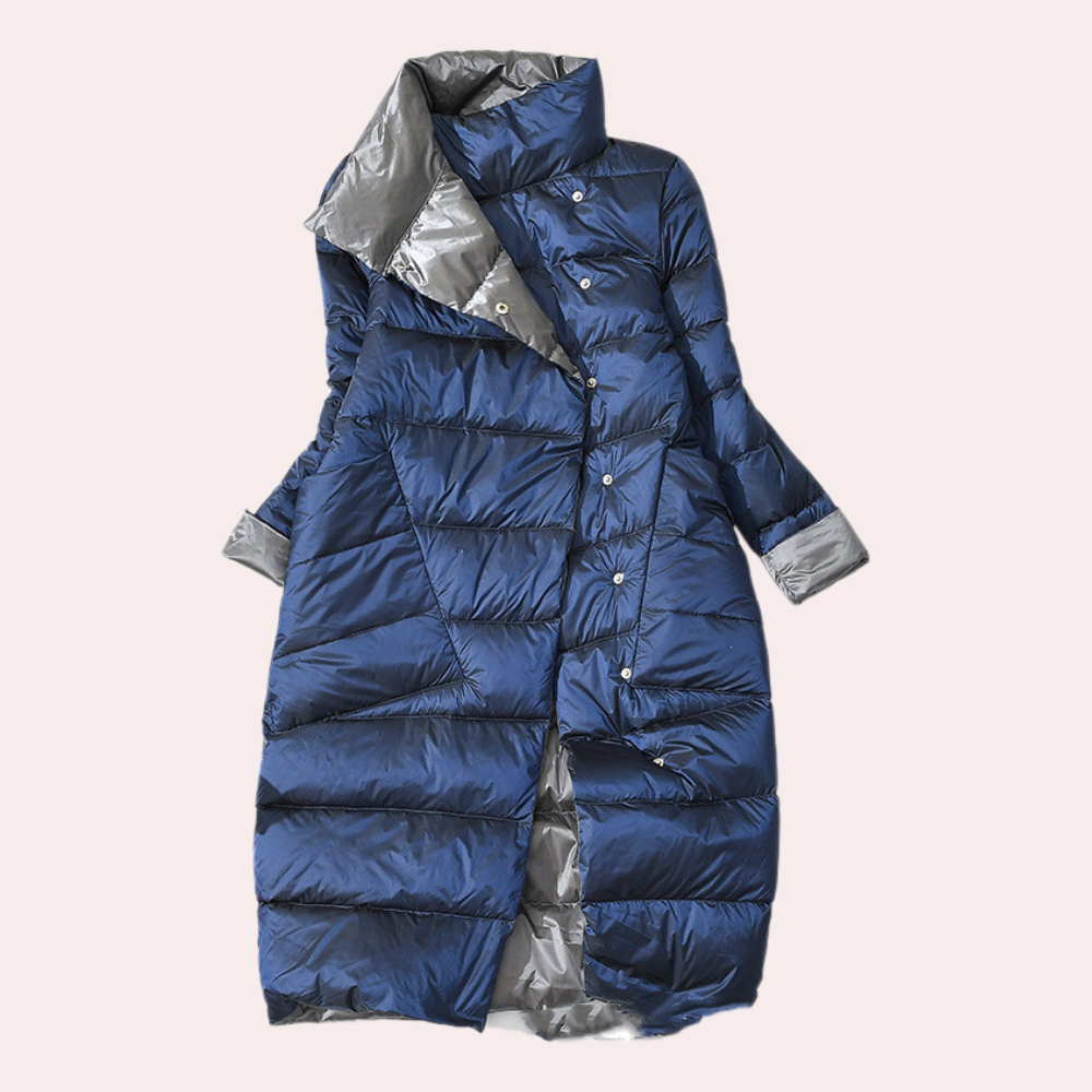 Elegante Winterjacke Damen Warm Gepolstert