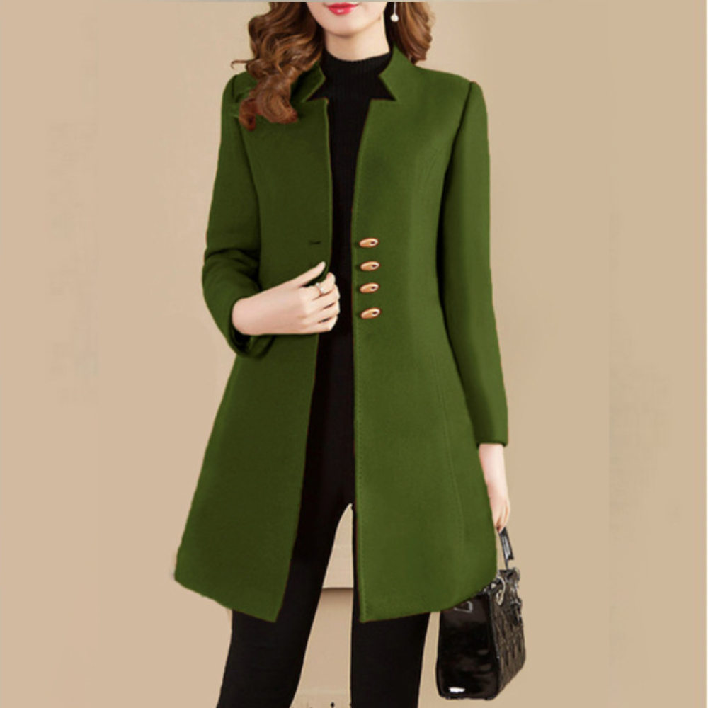Stilvoller Wintermantel Damen Elegant