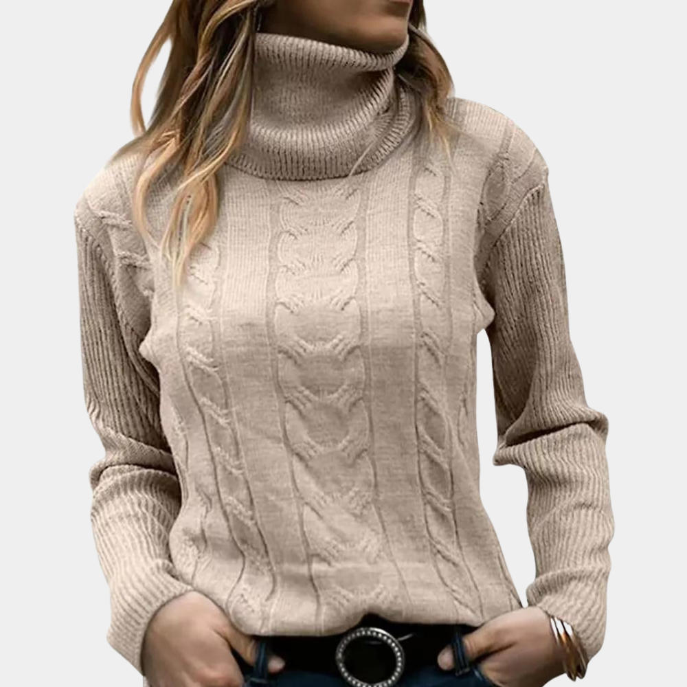 Modischer Damen Pullover Weich und Bequem - IdealeKleiden