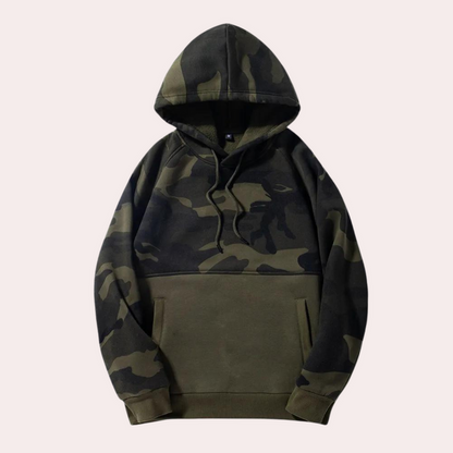 Camouflage-Hoodie Herren Verstellbar Größe - IdealeKleiden