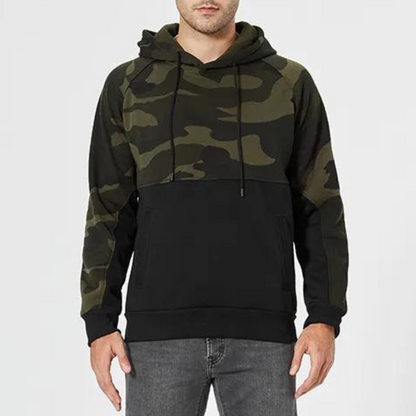 Camouflage-Hoodie Herren Verstellbar Größe