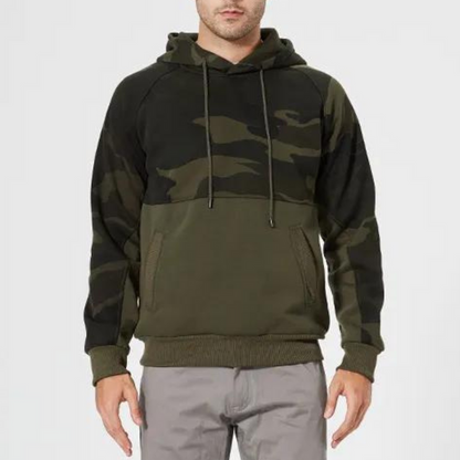 Camouflage-Hoodie Herren Verstellbar Größe