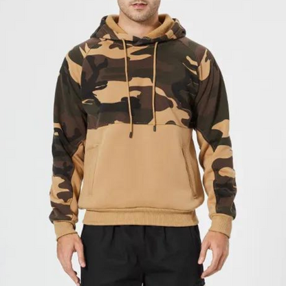 Camouflage-Hoodie Herren Verstellbar Größe