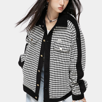Stylische Herbstjacke Damen Modern