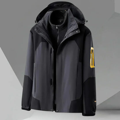 Herren Windjacke Praktisch Kapuze - IdealeKleiden