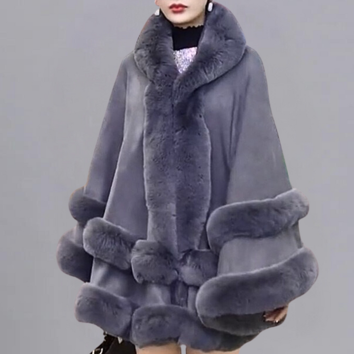 Elegante Damenwintermäntel Kapuze