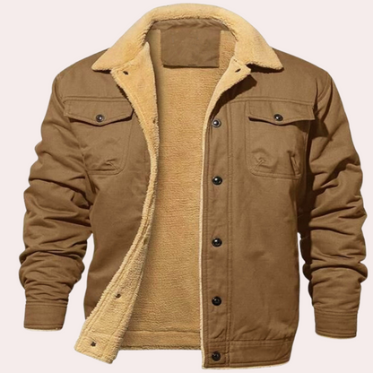 Herren Winterparka Warm Isoliert Outdoor