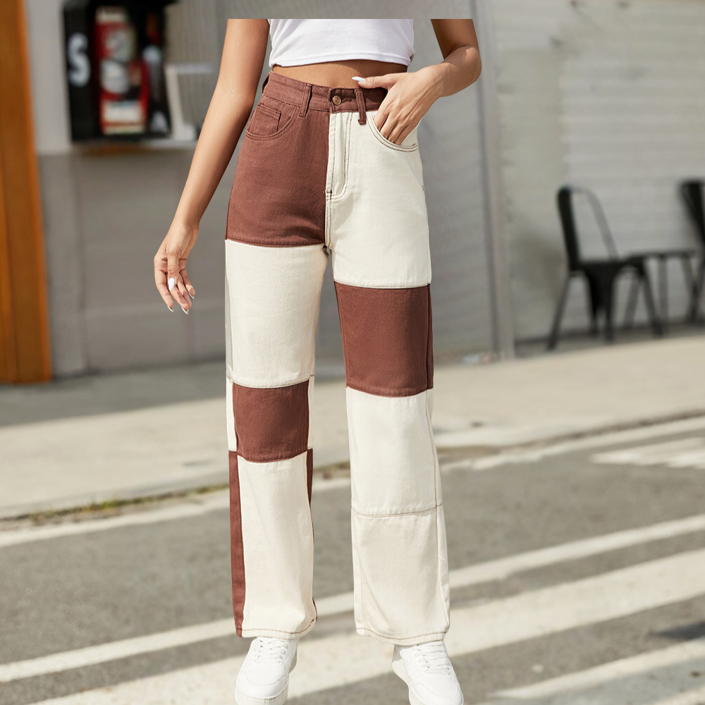Renata - Damen Jogginghose Trendy Sportlich - IdealeKleiden