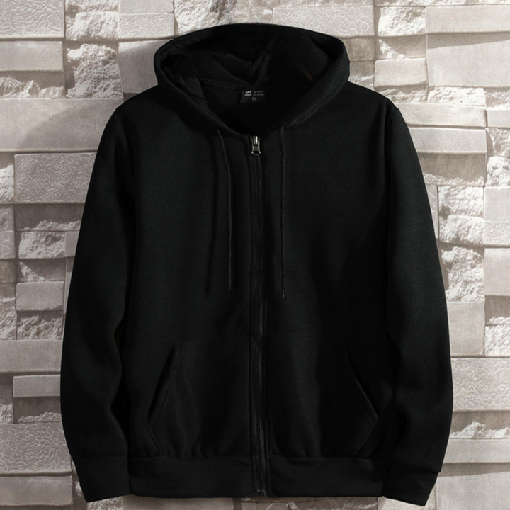 Moderner Herren Hoodie Reißverschluss Style - IdealeKleiden