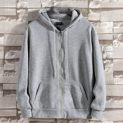 Moderner Herren Hoodie Reißverschluss Style