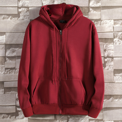 Moderner Herren Hoodie Reißverschluss Style