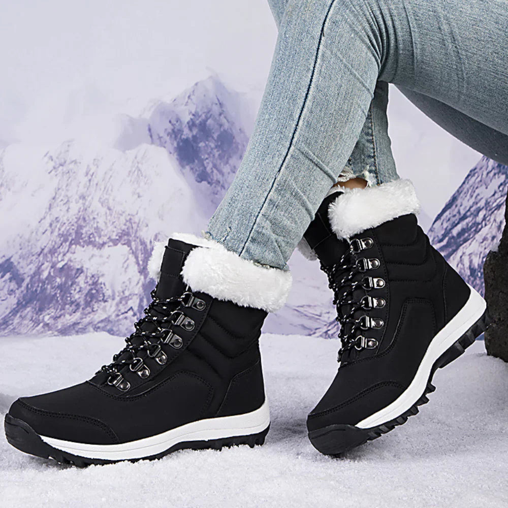 Winterstiefel Damen Warm Rutschfest