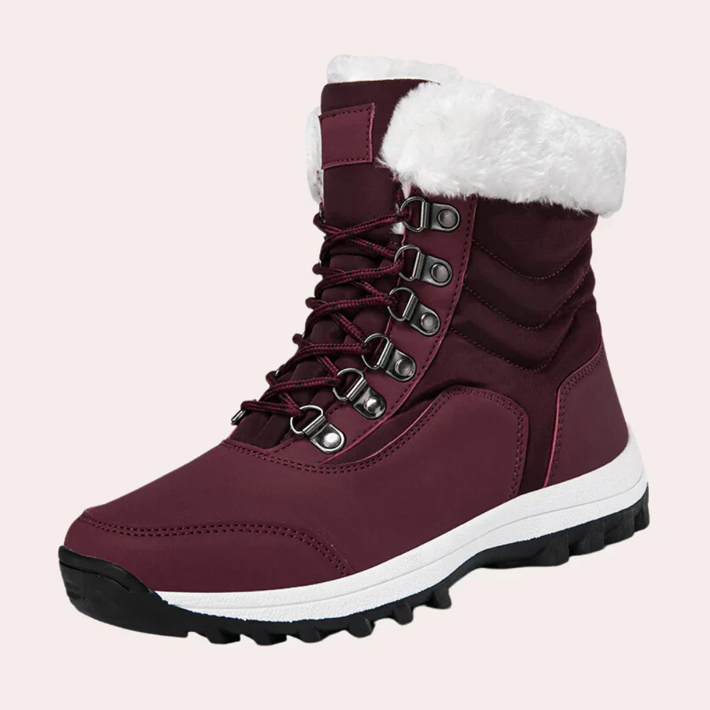 Winterstiefel Damen Warm Rutschfest - IdealeKleiden
