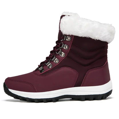 Winterstiefel Damen Warm Rutschfest