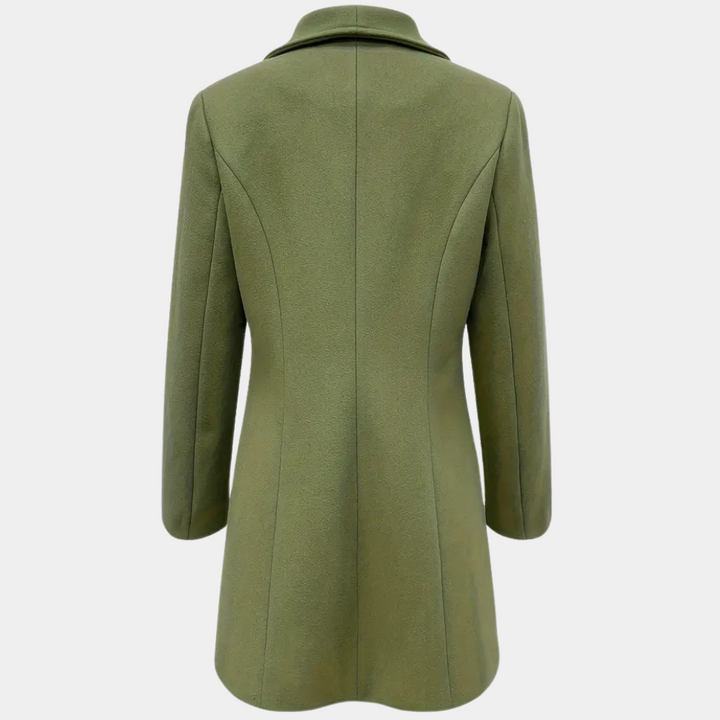 Eleganter Damenmantel Herbst Modell - IdealeKleiden