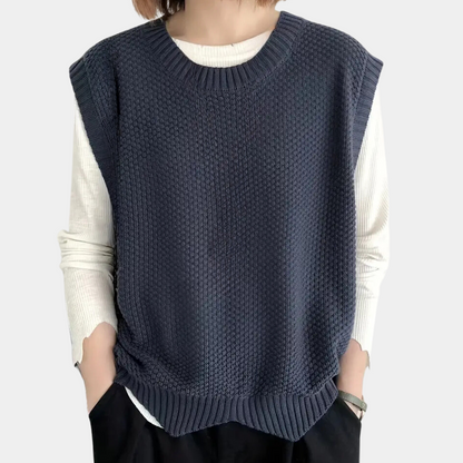 Modische Strickjacke Damen Hüftlänge