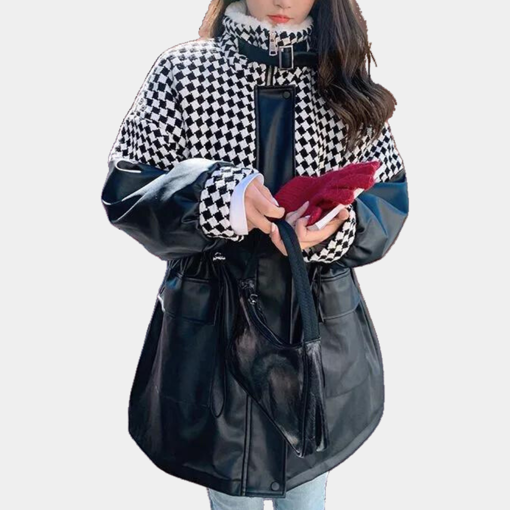 Warmes Winterkleid Frauen Plüschjacke