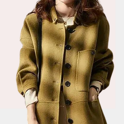 Winter Trenchcoat Damen Lang Mantel - IdealeKleiden