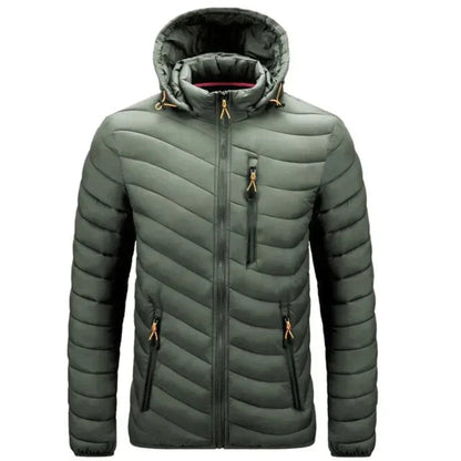 Herren Daunenjacke Outdoor Warm Isoliert - IdealeKleiden