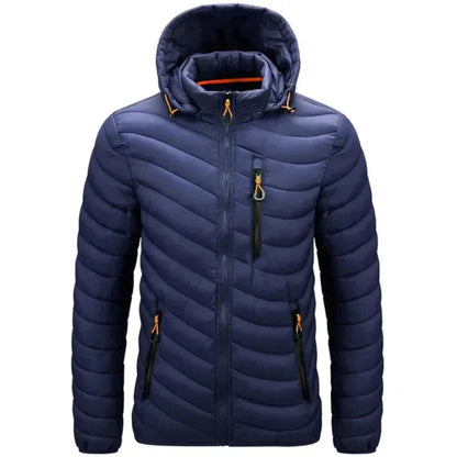 Herren Daunenjacke Outdoor Warm Isoliert