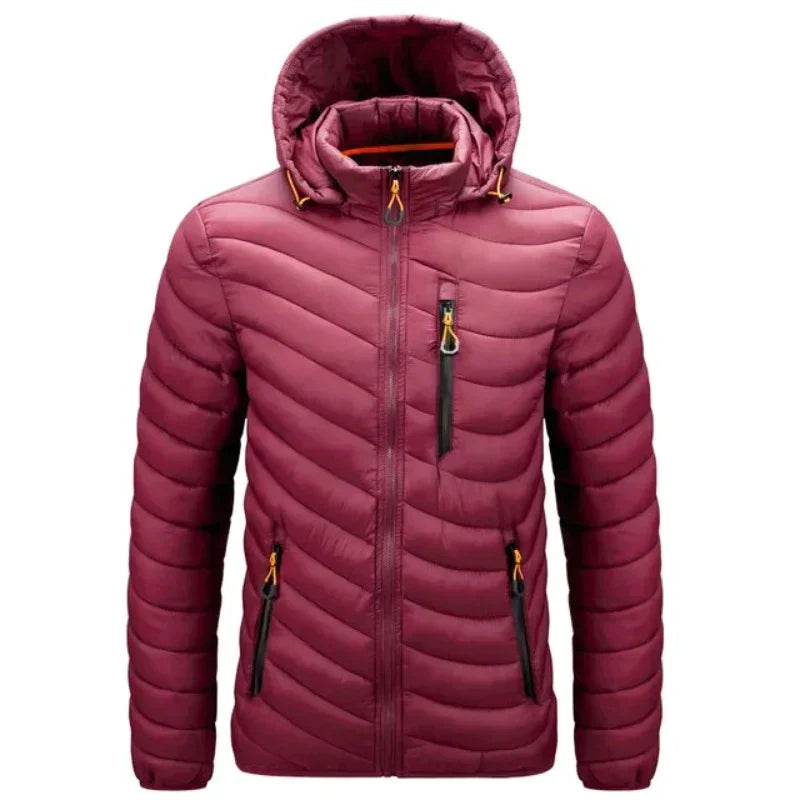 Herren Daunenjacke Outdoor Warm Isoliert