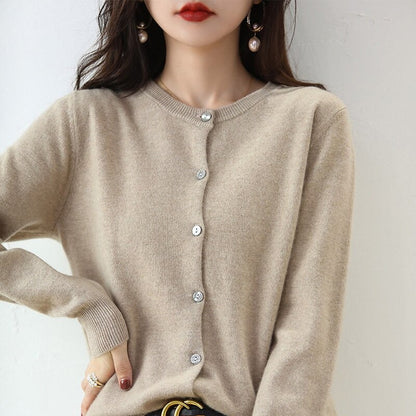 Strickjacke Damen Modern Elegant