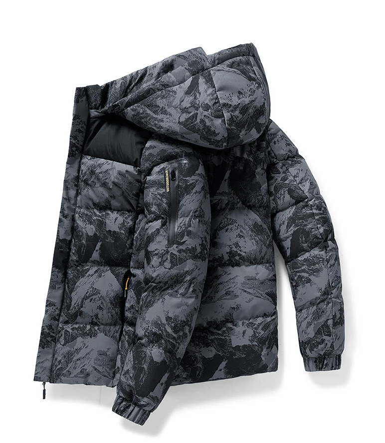 Militär Steppjacke Tarnmuster