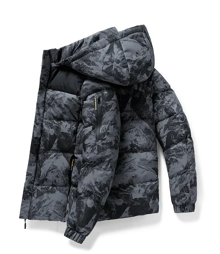 Herren Winterjacke Camo - Warm & Stylisch