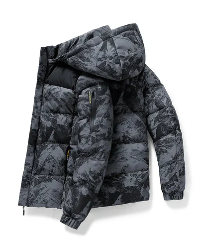 Herren Winterjacke Camo - Warm & Stylisch