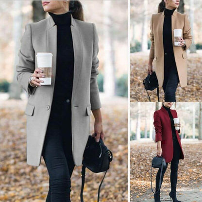 Schicke Damen Business-Jacke Elegant - IdealeKleiden