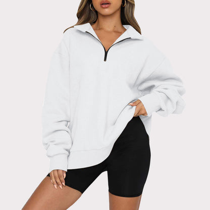 Stylische Winterjacke Zip Jumper Modern Lässig