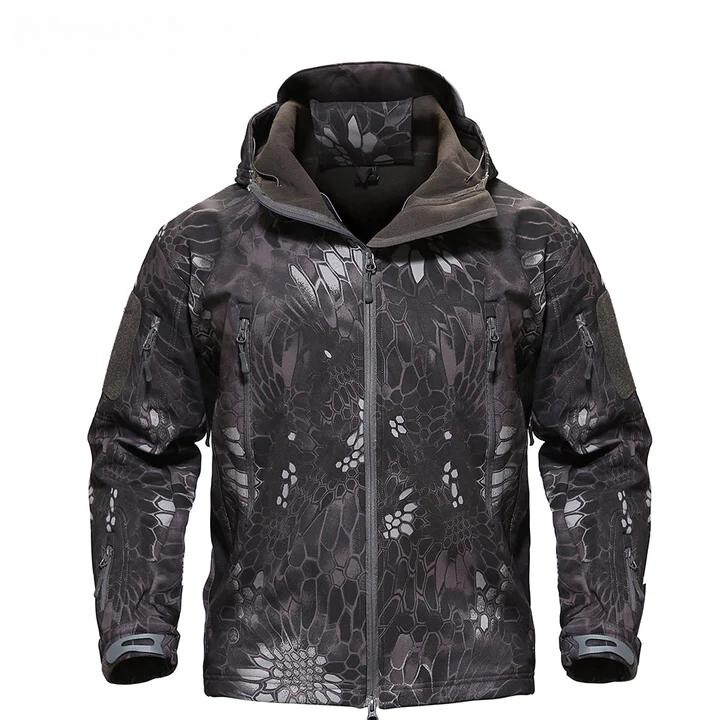Wasserdichte Fleecejacke Damen Warm