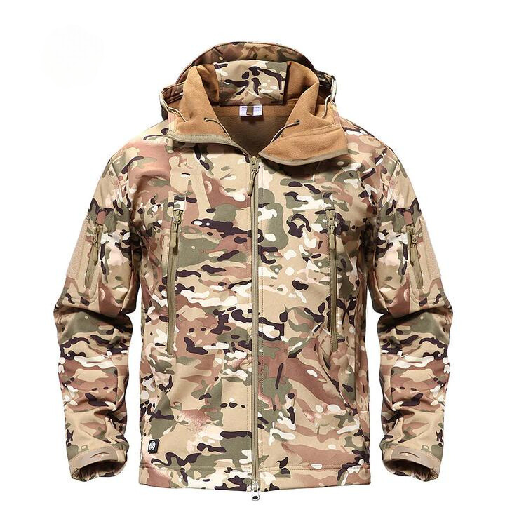 Wasserdichte Fleecejacke Damen Warm