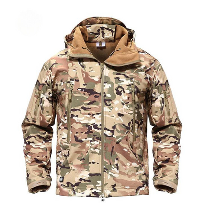 Wasserdichte Fleecejacke Damen Warm