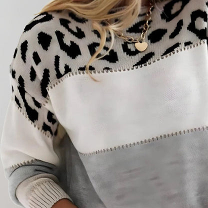 Leopard Pullover Luxus Design - IdealeKleiden